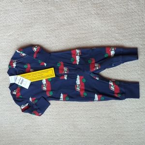 Hanna Andersson Christmas Pajamas Mickey Mouse 0-3 months